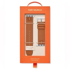 Tory Burch McGraw Leather Apple Watch Band, 38 MM - 40 MM